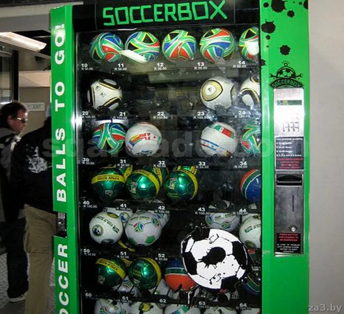 Автоматы по Продаже Футбольных Мячей